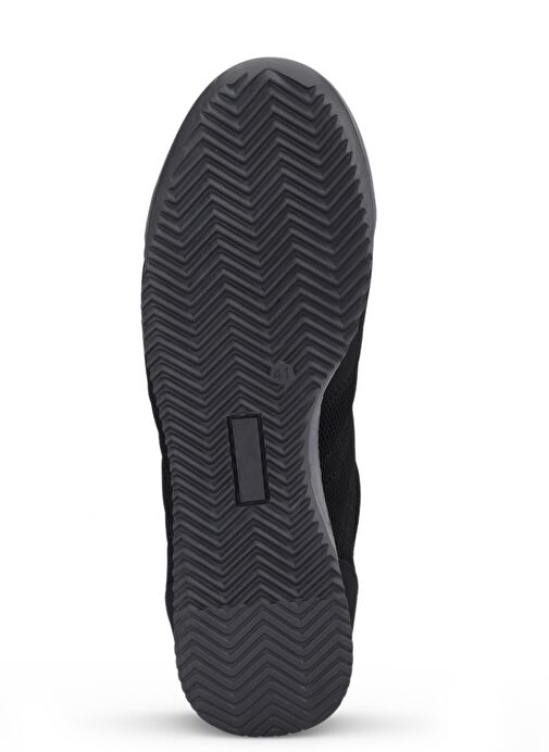 Slazenger OFFICER I Erkek Sneaker Ayakkabı Siyah / Gri - Görsel 8