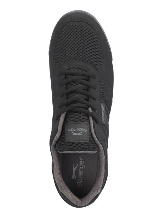Slazenger OFFICER I Erkek Sneaker Ayakkabı Siyah / Gri - Görsel 6