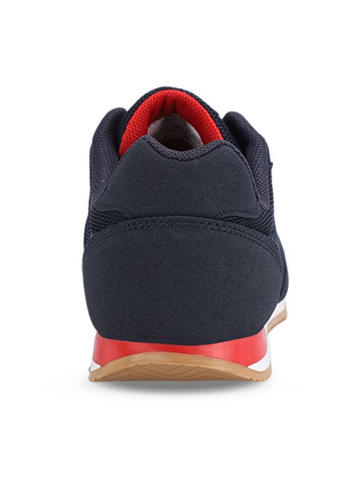 Slazenger OFFICER I Erkek Sneaker Ayakkabı Lacivert / Beyaz - Görsel 7