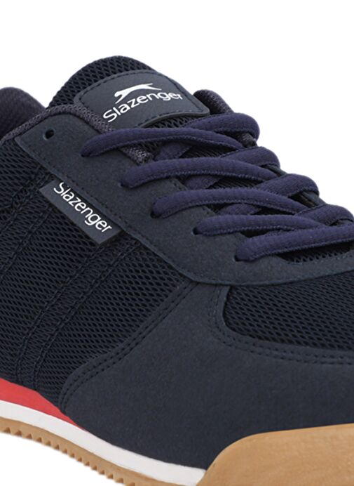 Slazenger OFFICER I Erkek Sneaker Ayakkabı Lacivert / Beyaz - Görsel 5