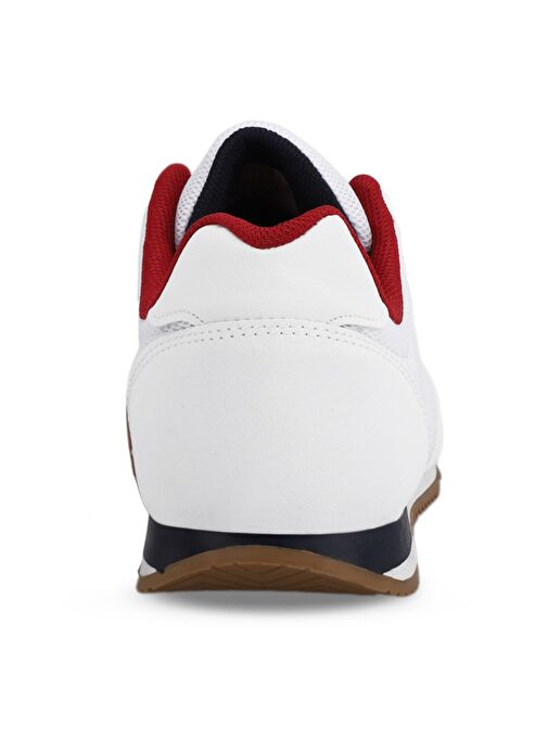 Slazenger OFFICER I Erkek Sneaker Ayakkabı Beyaz / Lacivert - Görsel 7