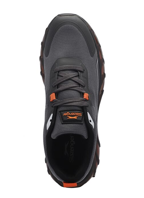Slazenger TURBO Erkek Sneaker Ayakkabı Koyu Gri - Görsel 6
