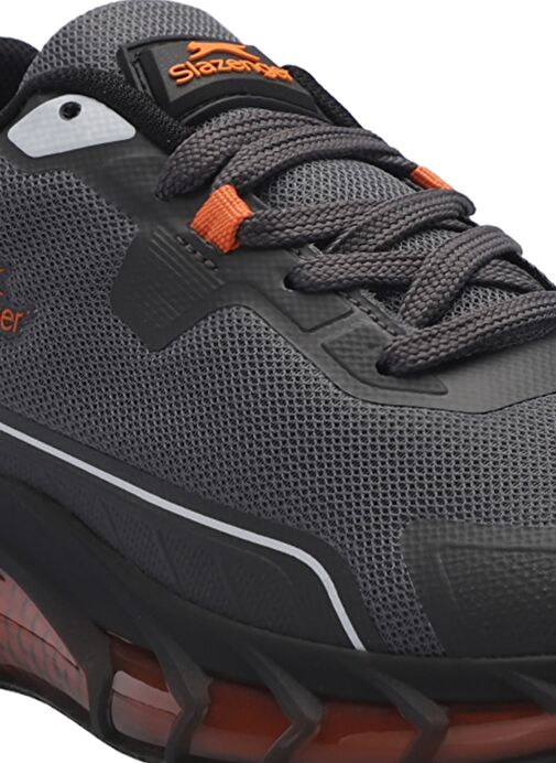 Slazenger TURBO Erkek Sneaker Ayakkabı Koyu Gri - Görsel 5