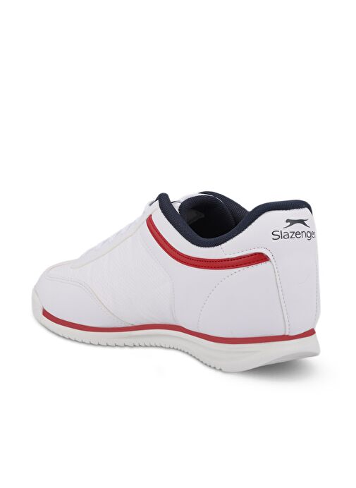 Slazenger MOJO I Kadın Sneaker Ayakkabı Beyaz / Kırmızı - Görsel 4
