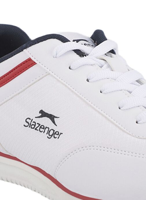 Slazenger MOJO I Kadın Sneaker Ayakkabı Beyaz / Kırmızı - Görsel 5