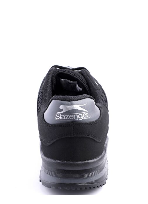 Slazenger MAROON I Büyük Beden Erkek Sneaker Ayakkabı Siyah / Siyah - Görsel 8