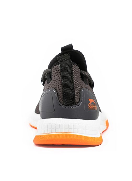 Slazenger TUESDAY I Kadın Sneaker Ayakkabı Koyu Gri / Turuncu - Görsel 7