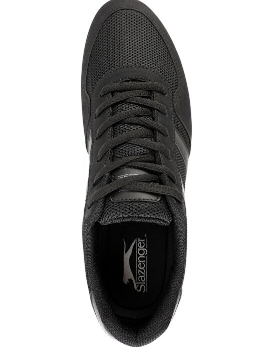 Slazenger OMEGA IN Erkek Sneaker Ayakkabı Siyah / Siyah - Görsel 6