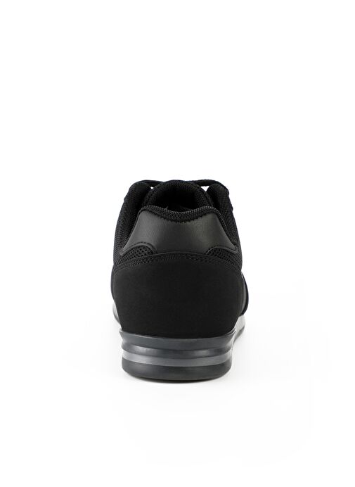 Slazenger OMEGA IN Erkek Sneaker Ayakkabı Siyah / Siyah - Görsel 7