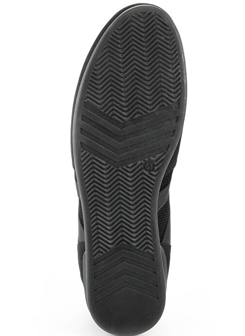 Slazenger OMEGA IN Erkek Sneaker Ayakkabı Siyah / Siyah - Görsel 8