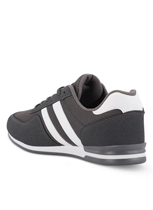 Slazenger OMEGA IN Erkek Sneaker Ayakkabı Koyu Gri - Görsel 4