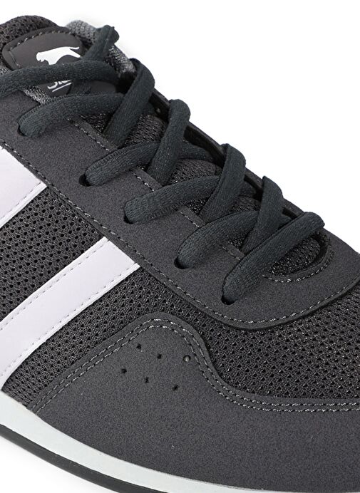 Slazenger OMEGA Erkek Sneaker Ayakkabı Koyu Gri - Görsel 5