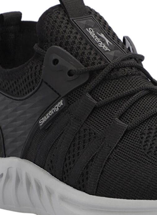 Slazenger GABRIEL IN Erkek Sneaker Ayakkabı Siyah / Koyu Gri - Görsel 5