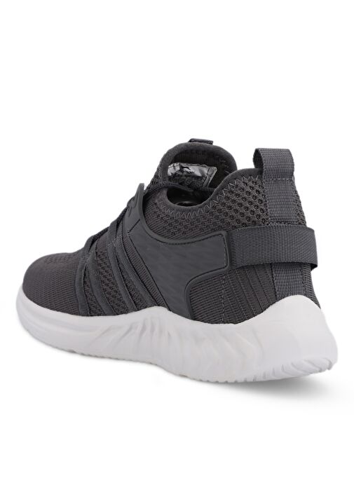 Slazenger GABRIEL IN Erkek Sneaker Ayakkabı Koyu Gri - Görsel 4