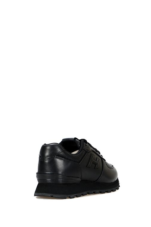 Hammer Jack Peru Hakiki Deri Siyah Kadın Ayakkabı - Görsel 3