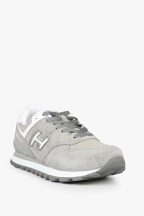 Hammer Jack Chile Hakiki Deri Ciment-Beyaz Kadın Spor Ayakkabı - Görsel 3