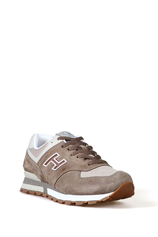 Hammer Jack Chile Hakiki Deri Taupe-Gri Kadın Spor Ayakkabı - Görsel 3