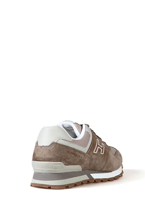 Hammer Jack Chile Hakiki Deri Taupe-Gri Kadın Spor Ayakkabı - Görsel 4