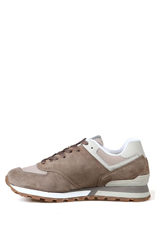 Hammer Jack Chile Hakiki Deri Taupe-Gri Kadın Spor Ayakkabı - Görsel 5