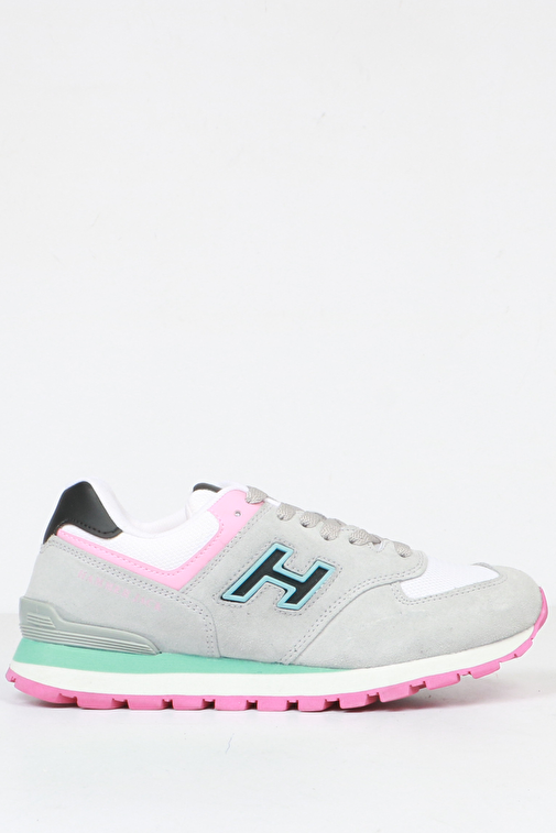 Hammer Jack Chile Hakiki Deri Ciment-Siyah Kadın Spor Ayakkabı - Görsel 2