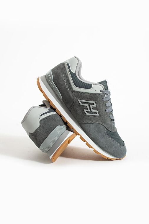 Hammer Jack Chile Hakiki Deri Meet Gri-Krep Erkek Spor Ayakkabı - Görsel 3