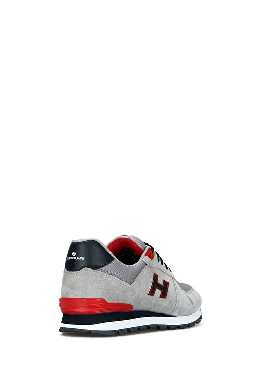 Hammer Jack Peru Hakiki Deri Ciment-Laci-Kırmızı Erkek Spor Ayakkabı - Görsel 3