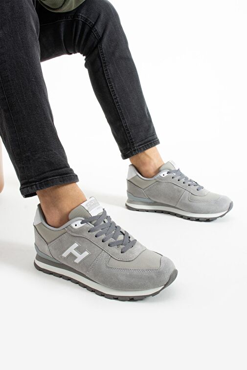 Hammer Jack Peru Hakiki Deri Ciment-Beyaz Erkek Spor Ayakkabı - Görsel 4