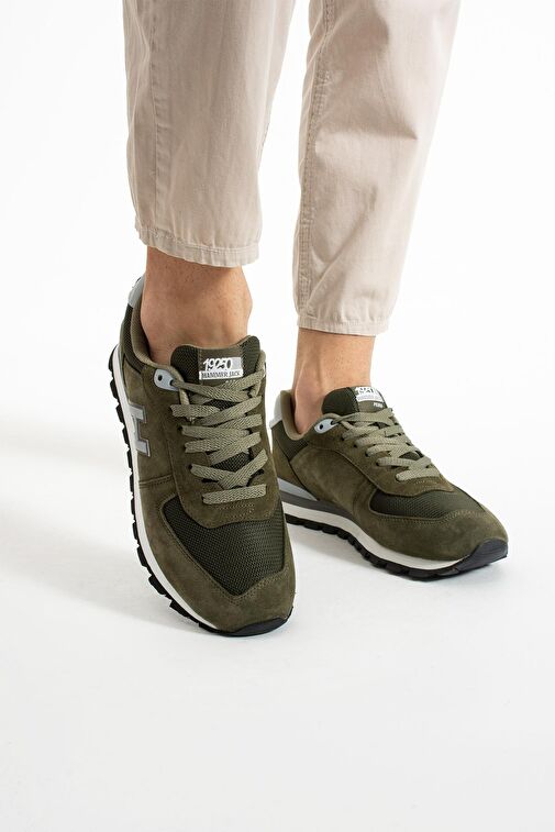 Hammer Jack Peru Hakiki Deri Truffle-Gri Erkek Spor Ayakkabı - Görsel 4