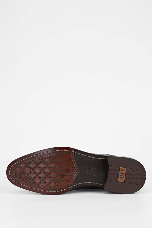 Tamer Tanca Erkek Hakiki Deri Kahverengi Klasik Ayakkabı - Görsel 7