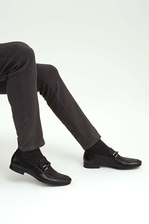 Tamer Tanca Kahverengi Erkek Deri Loafer 477 19707 K ERK AYK - Görsel 4