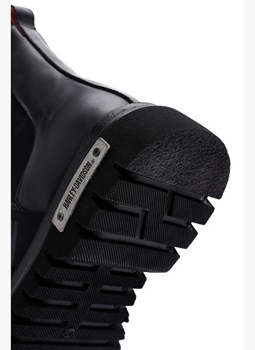 Erkek Siyah Deri Bot POLPERRO - Görsel 9