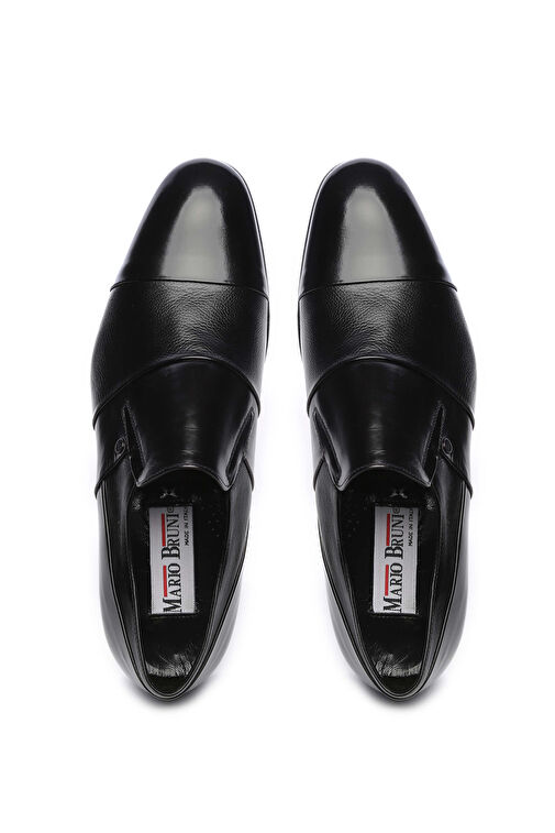 Mario Bruni Siyah Erkek Deri Klasik Ayakkabı 104 61315 ERK AYK - Görsel 6