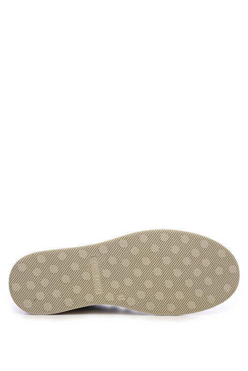 Tamer Tanca Erkek Hakiki Deri Yeşil Süet Casual Bot - Görsel 6