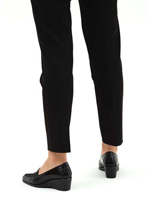 Relax Anatomic Kadın Hakiki Deri Siyah Comfort Ayakkabı - Görsel 6