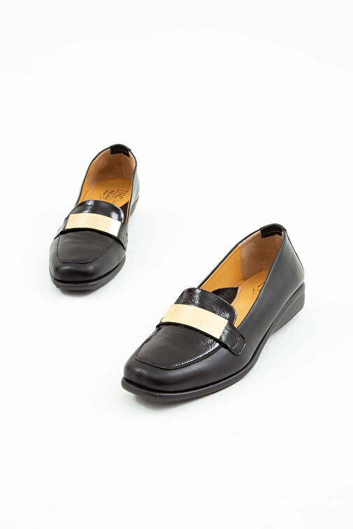 Relax Anatomic Siyah Kadın Deri Loafer 611 E2252 BN AYK Y19 - Görsel 7