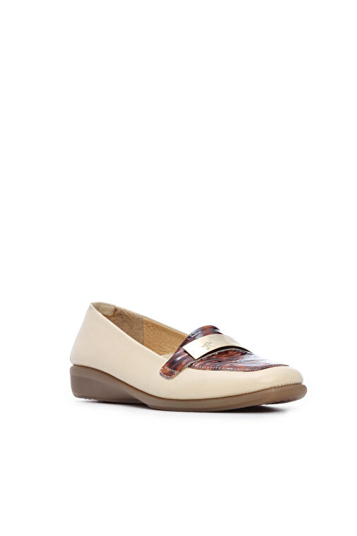 Relax Anatomic Kadın Hakiki Deri Bordo Comfort Ayakkabı - Görsel 3