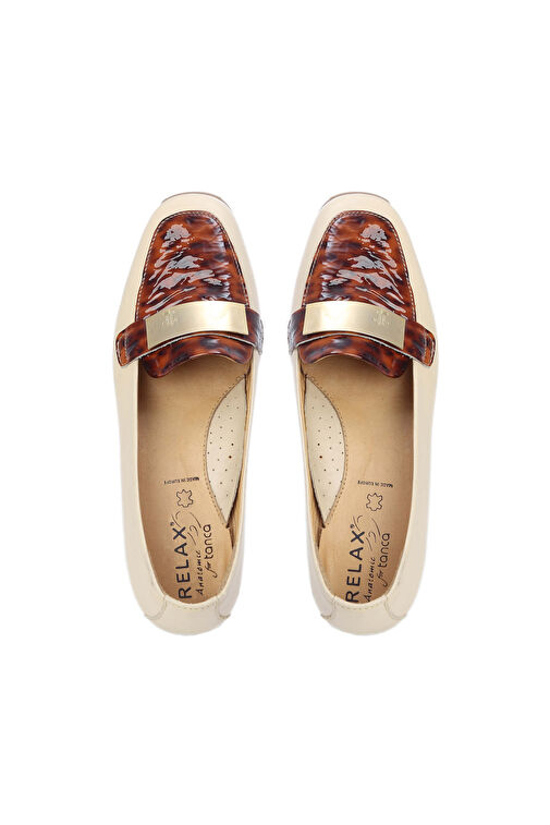 Relax Anatomic Kadın Hakiki Deri Bordo Comfort Ayakkabı - Görsel 5