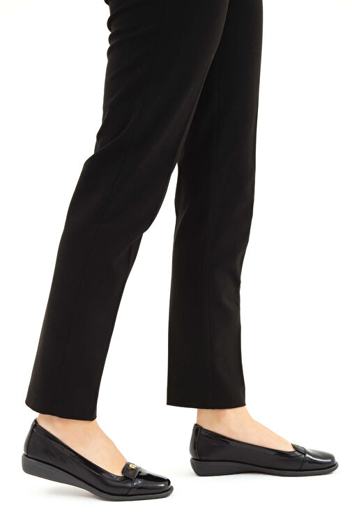 Relax Anatomic Kırmızı Kadın Deri Dolgu Topuk Ayakkabı 611 E2254 BN AYK Y19 - Görsel 2