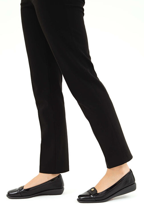 Relax Anatomic Kırmızı Kadın Deri Dolgu Topuk Ayakkabı 611 E2254 BN AYK Y19 - Görsel 4