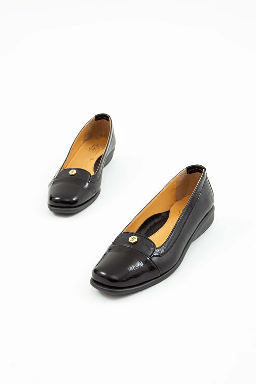 Relax Anatomic Kırmızı Kadın Deri Dolgu Topuk Ayakkabı 611 E2254 BN AYK Y19 - Görsel 7