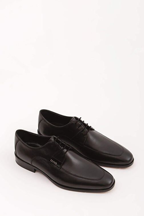Tamer Tanca Erkek Hakiki Deri Siyah Klasik Ayakkabı - Görsel 5