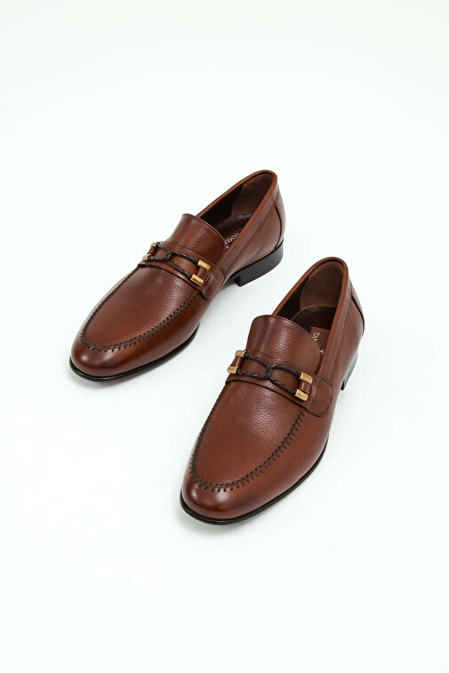 Tamer Tanca Siyah Erkek Deri Loafer 16 5962 K ERK AYK Y19 - Görsel 6