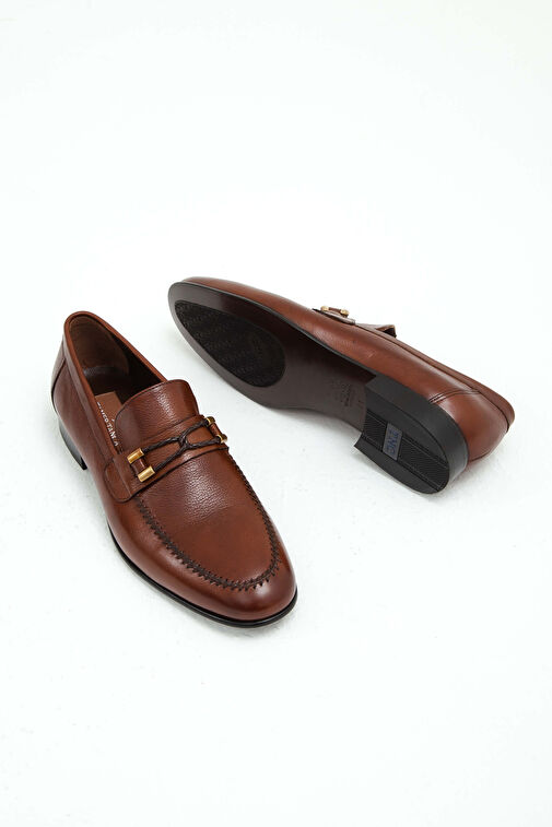 Tamer Tanca Siyah Erkek Deri Loafer 16 5962 K ERK AYK Y19 - Görsel 8