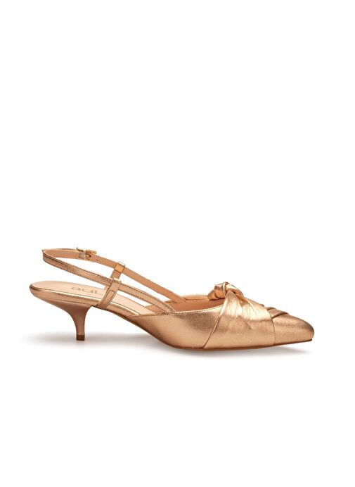 Adl Adl Sarı Küçük Topuklu Ayakkabı Boyner'de! Sarı - 4. görsel