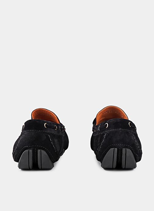 Bisse Erkek Süet Loafer Ayakkabı Sıyah AY23Y23104_D99 - Görsel 4