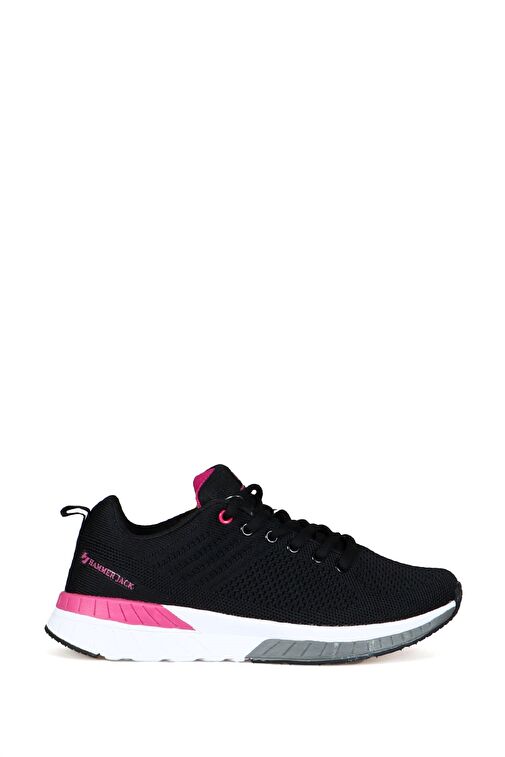 Hammer Jack Manaus Siyah-Fuşya Kadın Spor Ayakkabı - Görsel 2