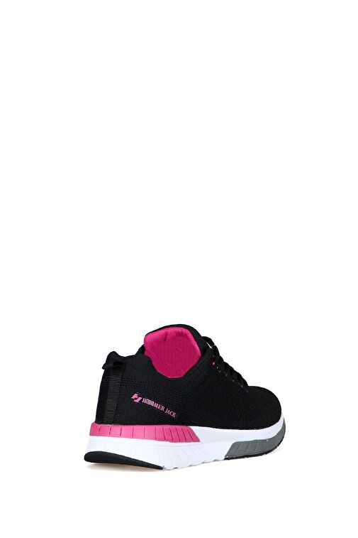 Hammer Jack Manaus Siyah-Fuşya Kadın Spor Ayakkabı - Görsel 4