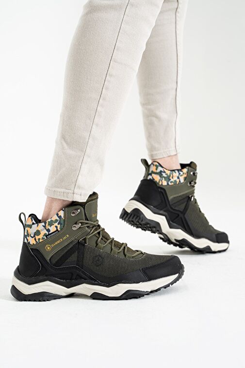 Hammer Jack Waldo Su Geçirmez Haki Outdoor Erkek Bot - Görsel 3