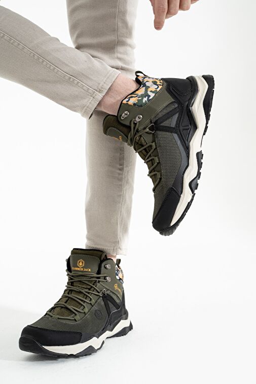 Hammer Jack Waldo Su Geçirmez Haki Outdoor Erkek Bot - Görsel 4