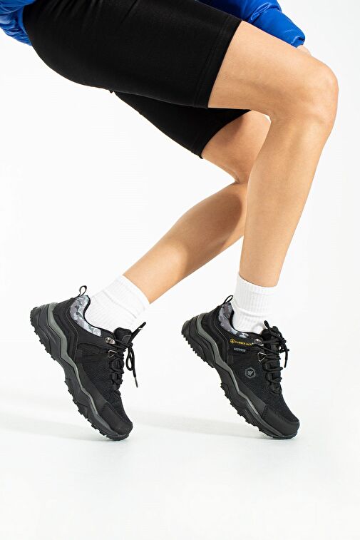Hammer Jack Wilton Su Geçirmez Siyah Outdoor Kadın Ayakkabı - Görsel 4